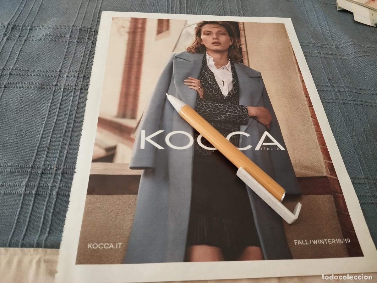 Cat&aacute;logos publicitarios: ROPA Y COMPLEMENTOS MUJER KOCCA ITALIA ANUNCIO PUBLICIDAD REVISTA 2018