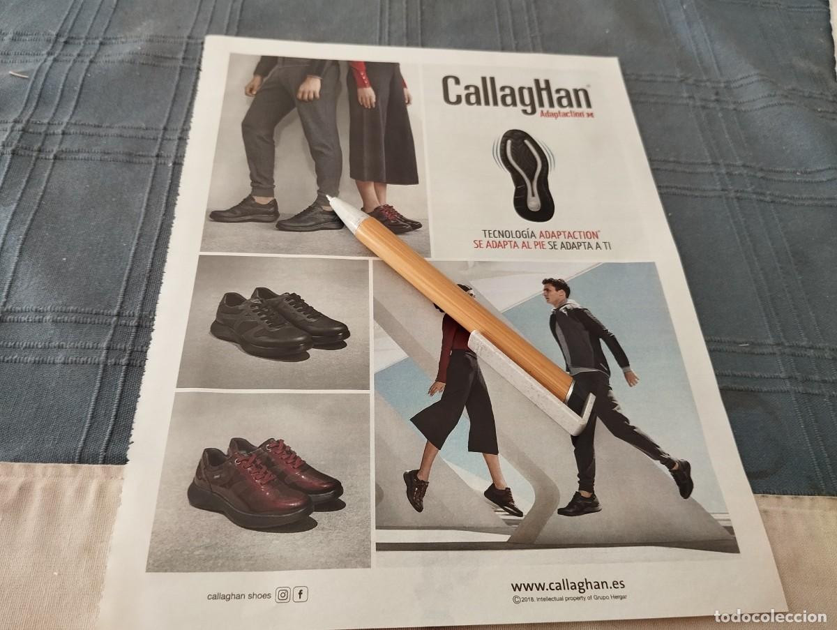 Cat&aacute;logos publicitarios: ZAPATOS CALLAGHAN ANUNCIO PUBLICIDAD REVISTA 2018