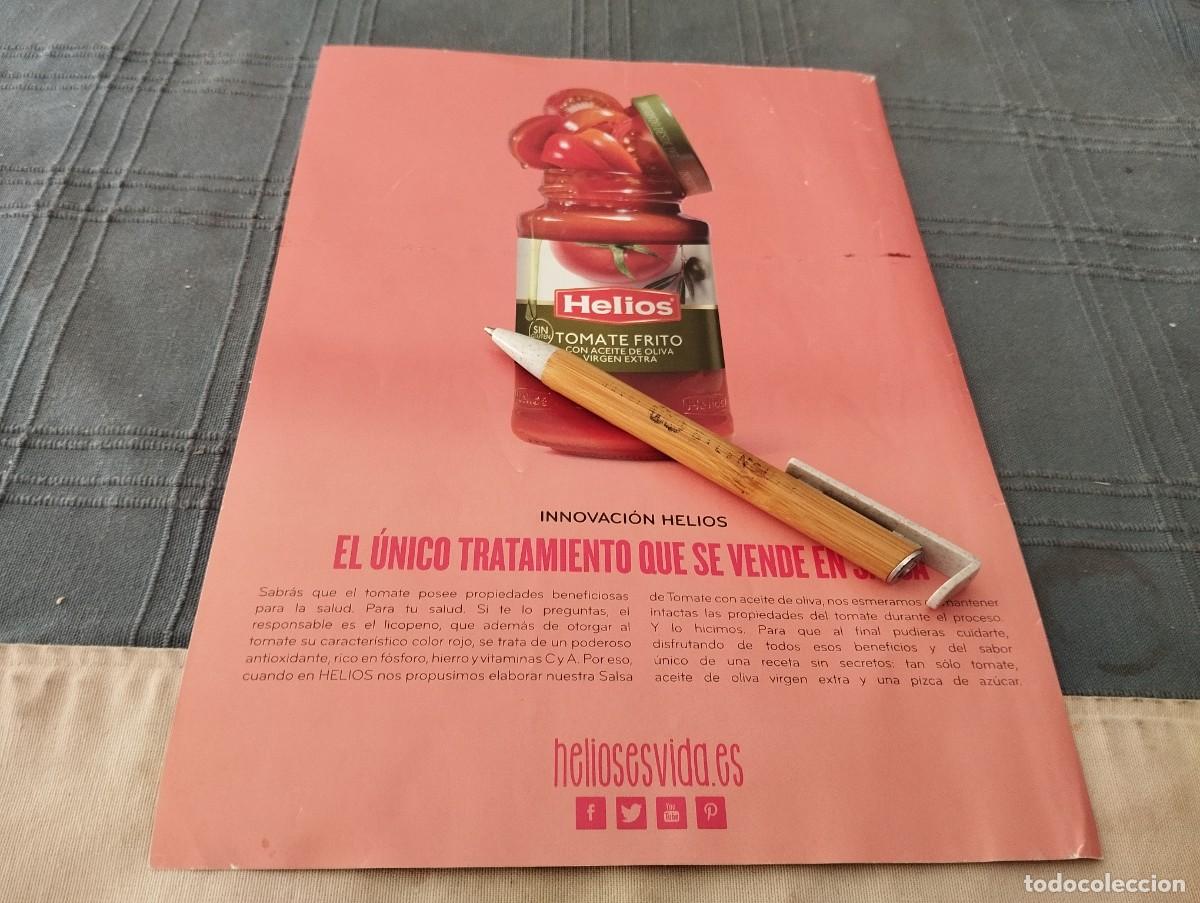 Cat&aacute;logos publicitarios: TOMATE FRITO HELIOS ANUNCIO PUBLICIDAD REVISTA