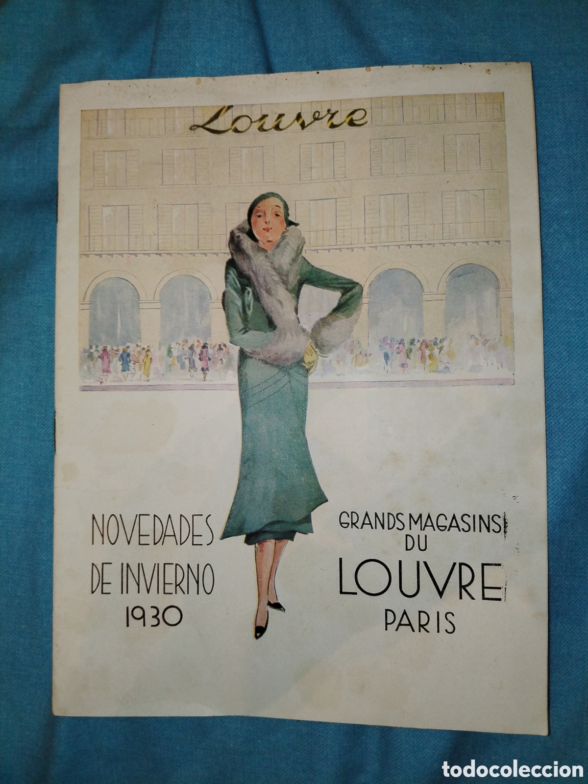 Cat&aacute;logos publicitarios: Cat&aacute;logo novedades de invierno 1930. Grands Magasins Louvre Paris