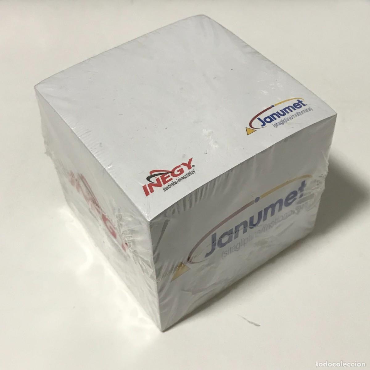 Cat&aacute;logos publicitarios: LIBRETA DE NOTAS, INEGY - JANUMET 8X8 CMS