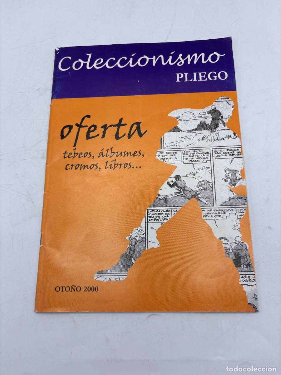 Cat&aacute;logos publicitarios: COLECCIONISMO. PLIEGO. CAT&Aacute;LOGO OTO&Ntilde;O 2000. TEBEOS, ALBUMES, CROMOS, LIBROS...