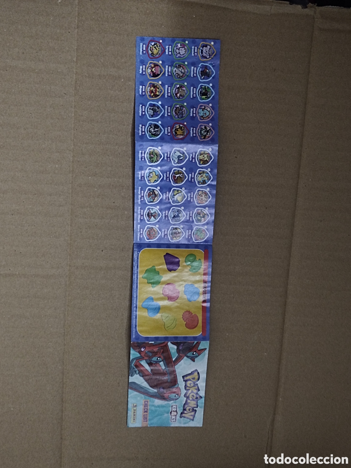 Cat&aacute;logos publicit&aacute;rios: CATALOGO DE POKEMON *****