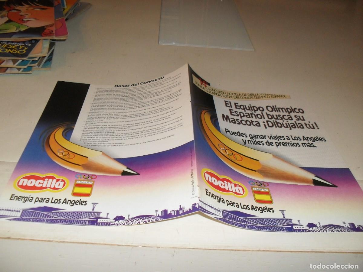 Cataloghi pubblicitari: FOLLETO PUBLICITARIO:EL EQUIPO OLIMPICO BUSCA SU MASCOTA &iexcl;DIBUJALA TU&iexcl;,NOCILLA,1984
