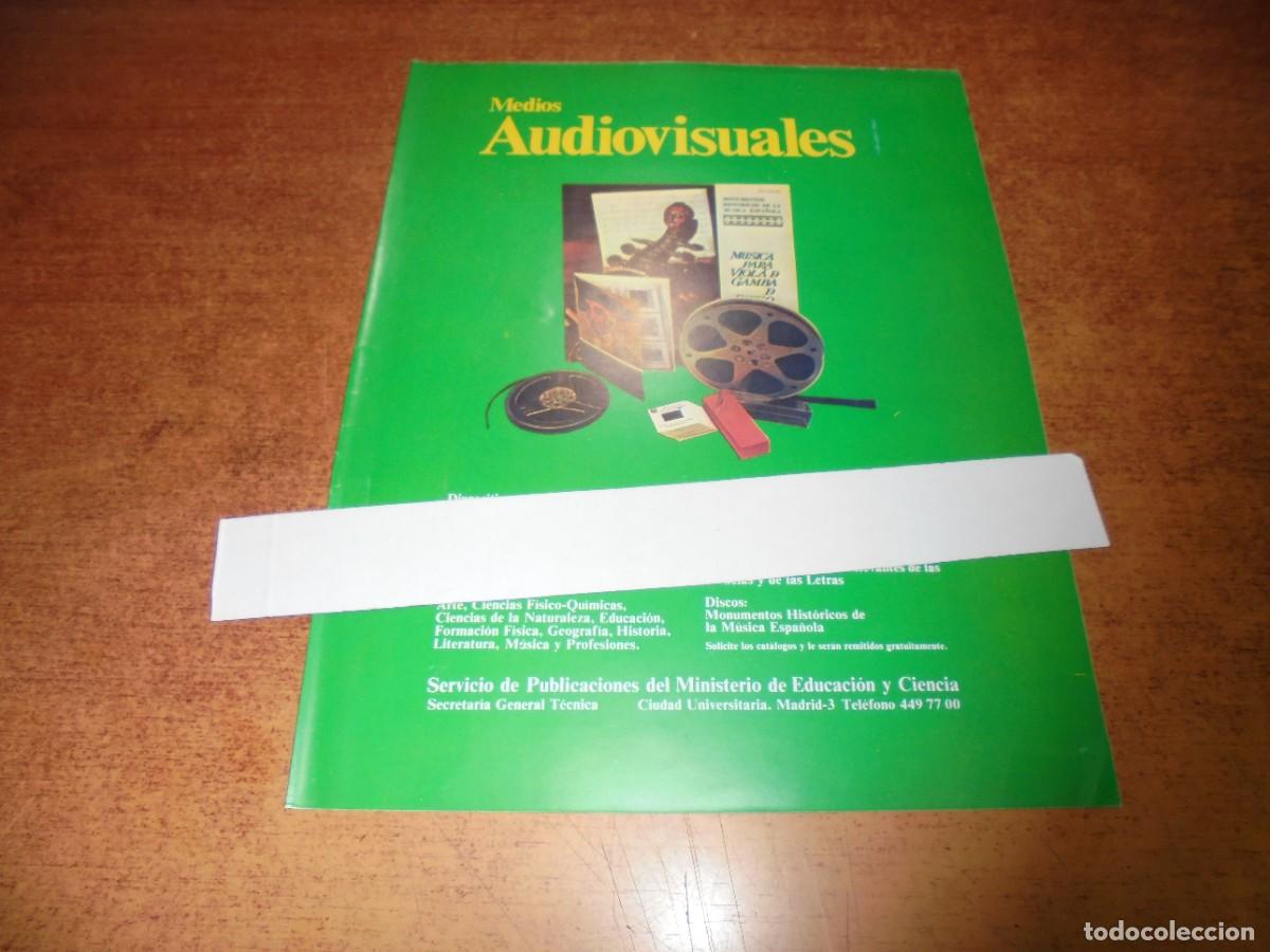 Cat&aacute;logos publicit&aacute;rios: PUBLICIDAD 1973: MEDIOS AUDIOVISUALES. MONUMENTOS HIST&Oacute;RICOS DE LA M&Uacute;SICA ESPA&Ntilde;OLA.