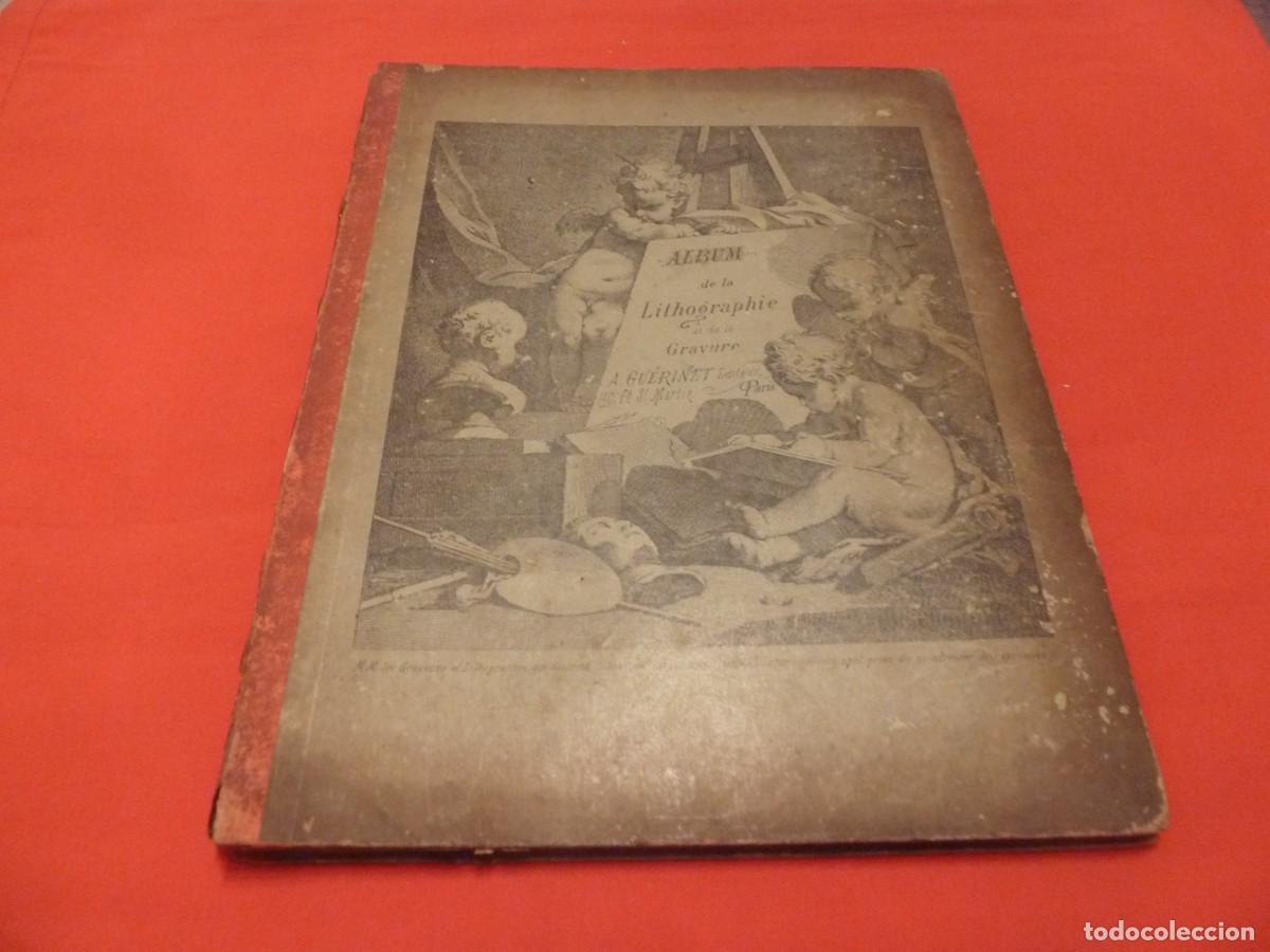 Cat&aacute;logos publicit&aacute;rios: ALBUM DE LA LITHOGRAPHIE ET DE LA GRAVURE A.GUERINET EDITEUR PARIS 1886