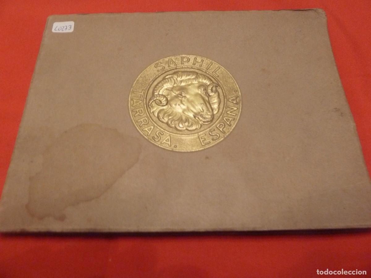 Cat&aacute;logos publicit&aacute;rios: SAPHIL TARRASA SOCIEDAD ANONIMA DE PEINAJE E HILATURA DE LANA 1920