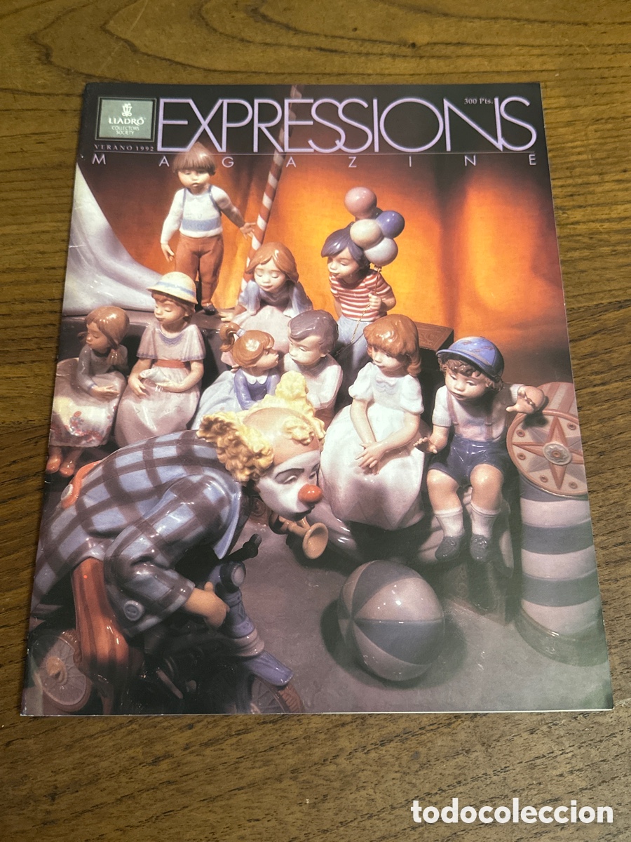 Cat&aacute;logos publicitarios: CAT&Aacute;LOGO LLADR&Oacute; EXPRESSIONS. VOL. 8. N&ordm; 2. A&Ntilde;O 1992