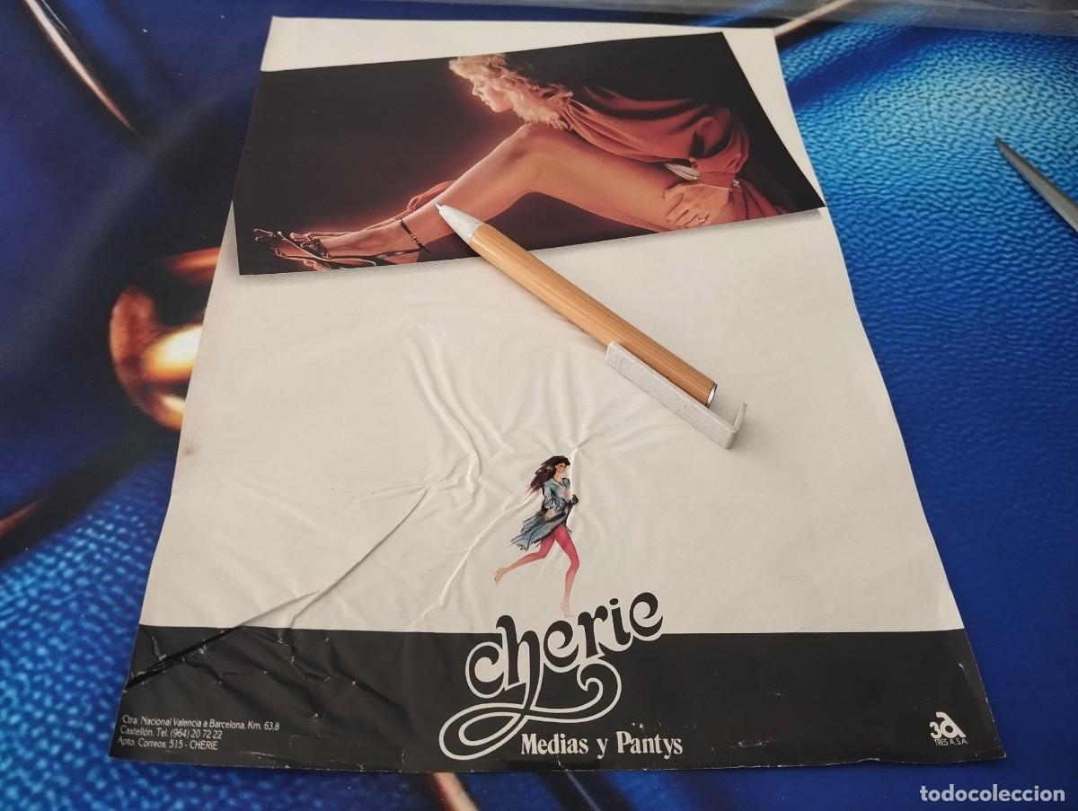 Cat&aacute;logos publicit&aacute;rios: CHERIE MEDIAS PANTYS MUJER ROPA INTIMA DIFICIL ANUNCIO PUBLICIDAD REVISTA 1982