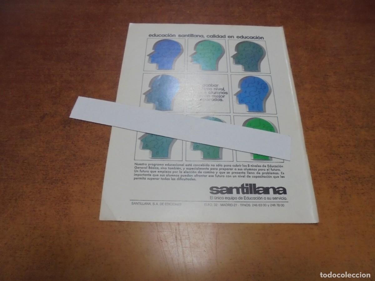 Cat&aacute;logos publicitarios: PUBLICIDAD 1974: EDUCACI&Oacute;N SANTILLANA