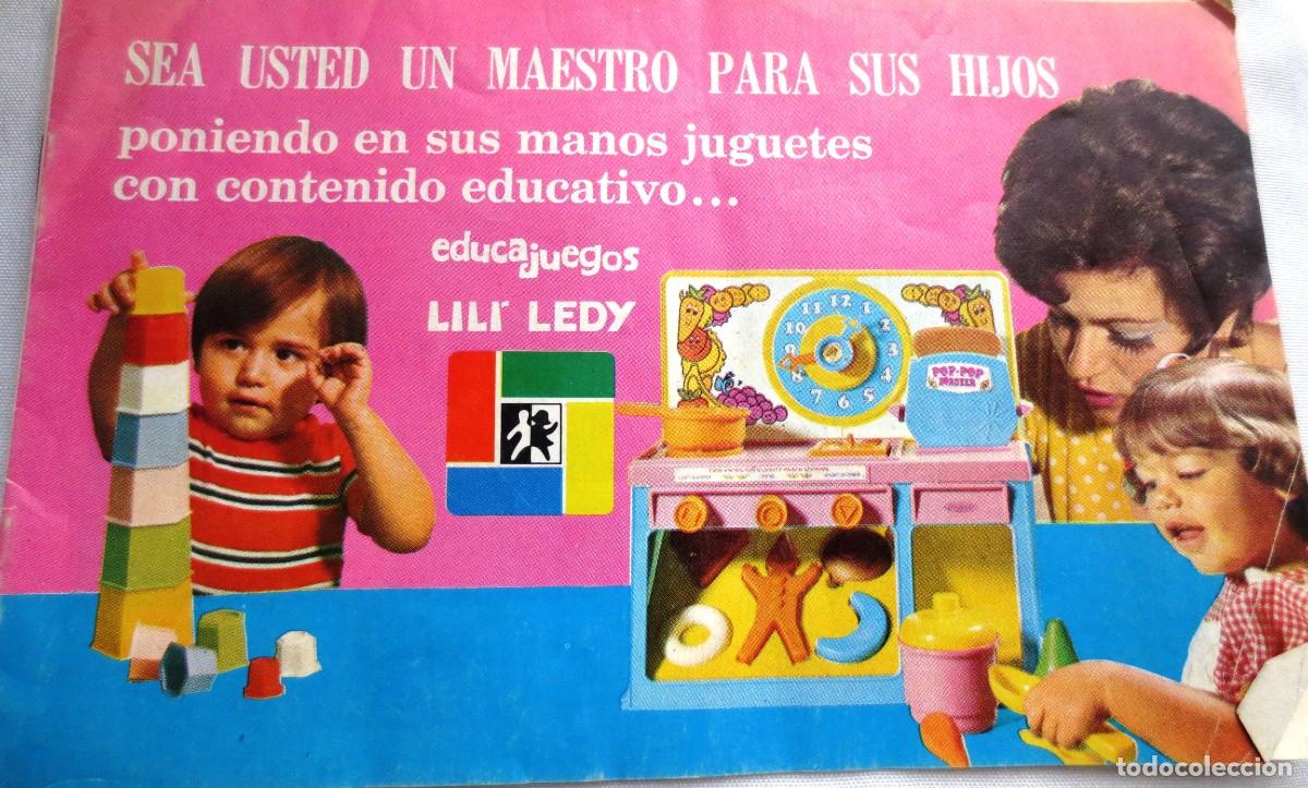 Cat&aacute;logos publicitarios: VINTAGE CATALOGO DE JUGETE LILI LEDY A&Ntilde;OS 60s