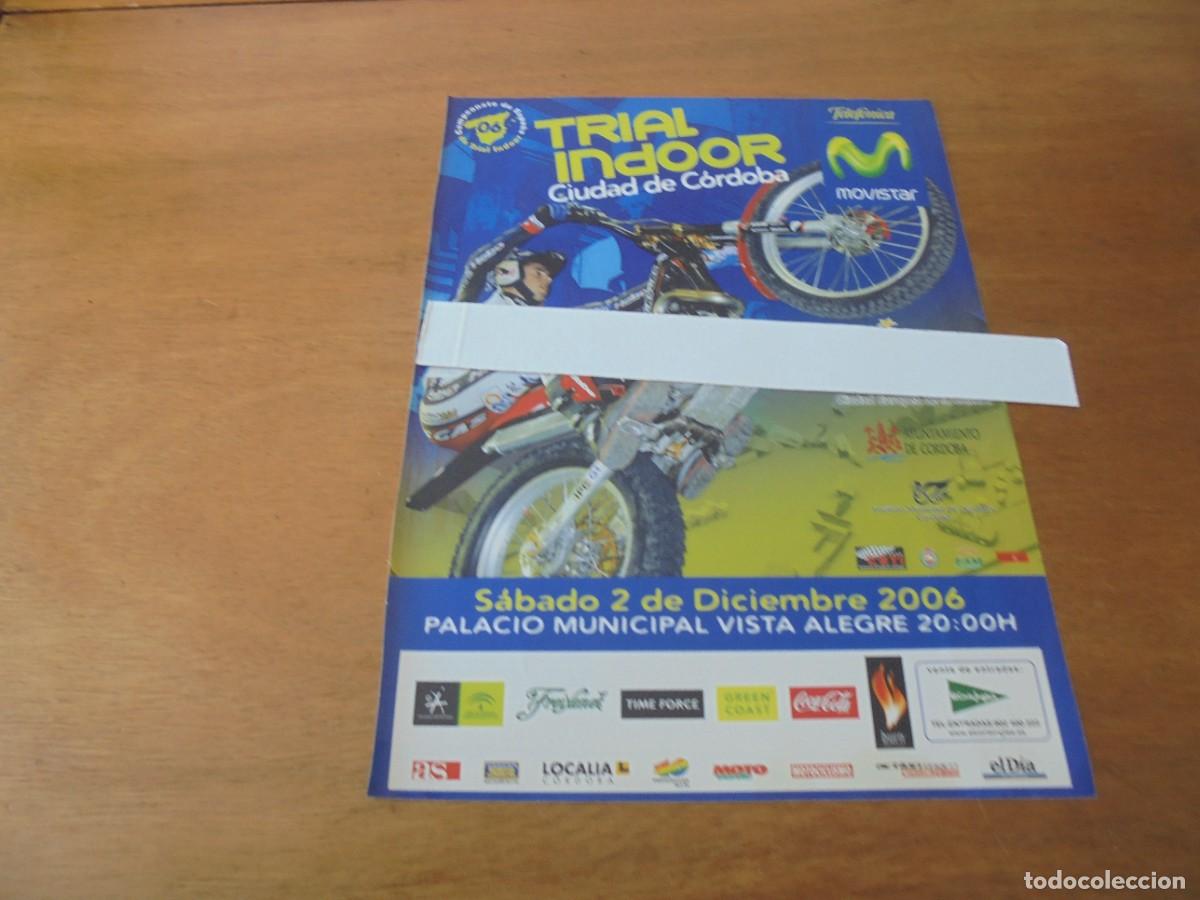 Cat&aacute;logos publicit&aacute;rios: PUBLICIDAD 2006: TRIAL INDOOR CIUDAD DE C&Oacute;RDOBA 2 DICIEMBRE 2006 PALACIO VISTA ALEGRE