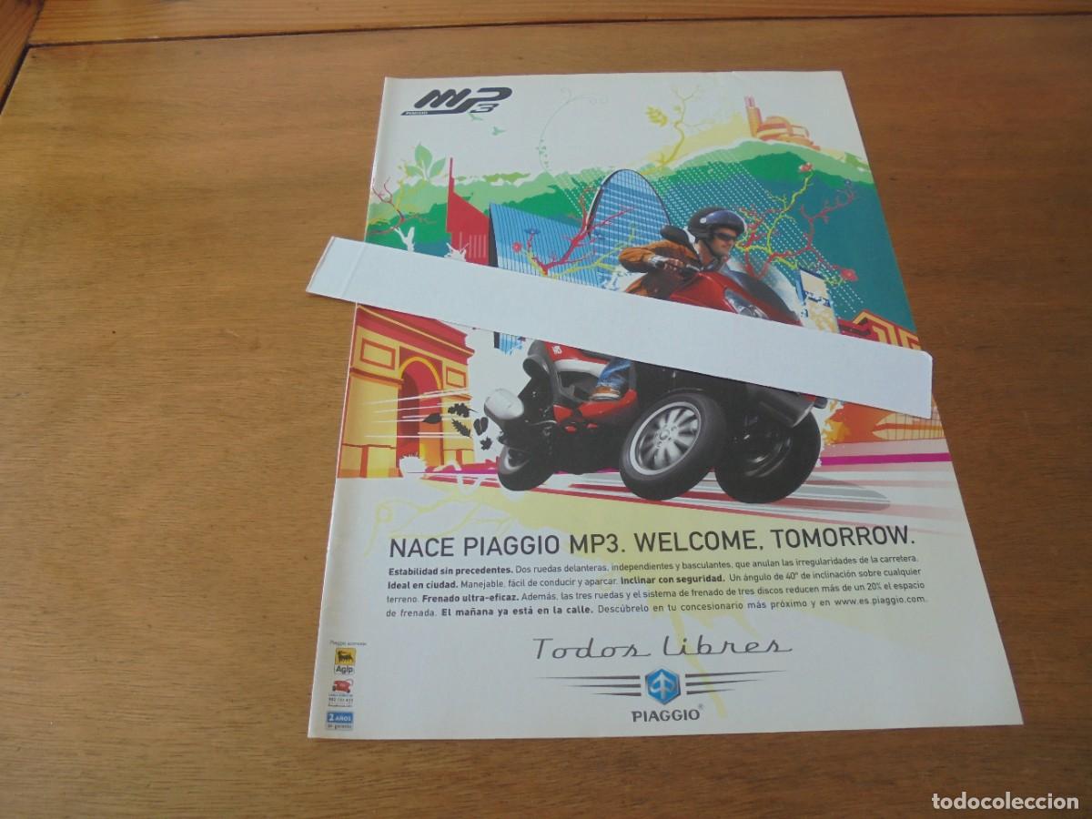 Cat&aacute;logos publicit&aacute;rios: PUBLICIDAD 2006: PIAGGIO MP3
