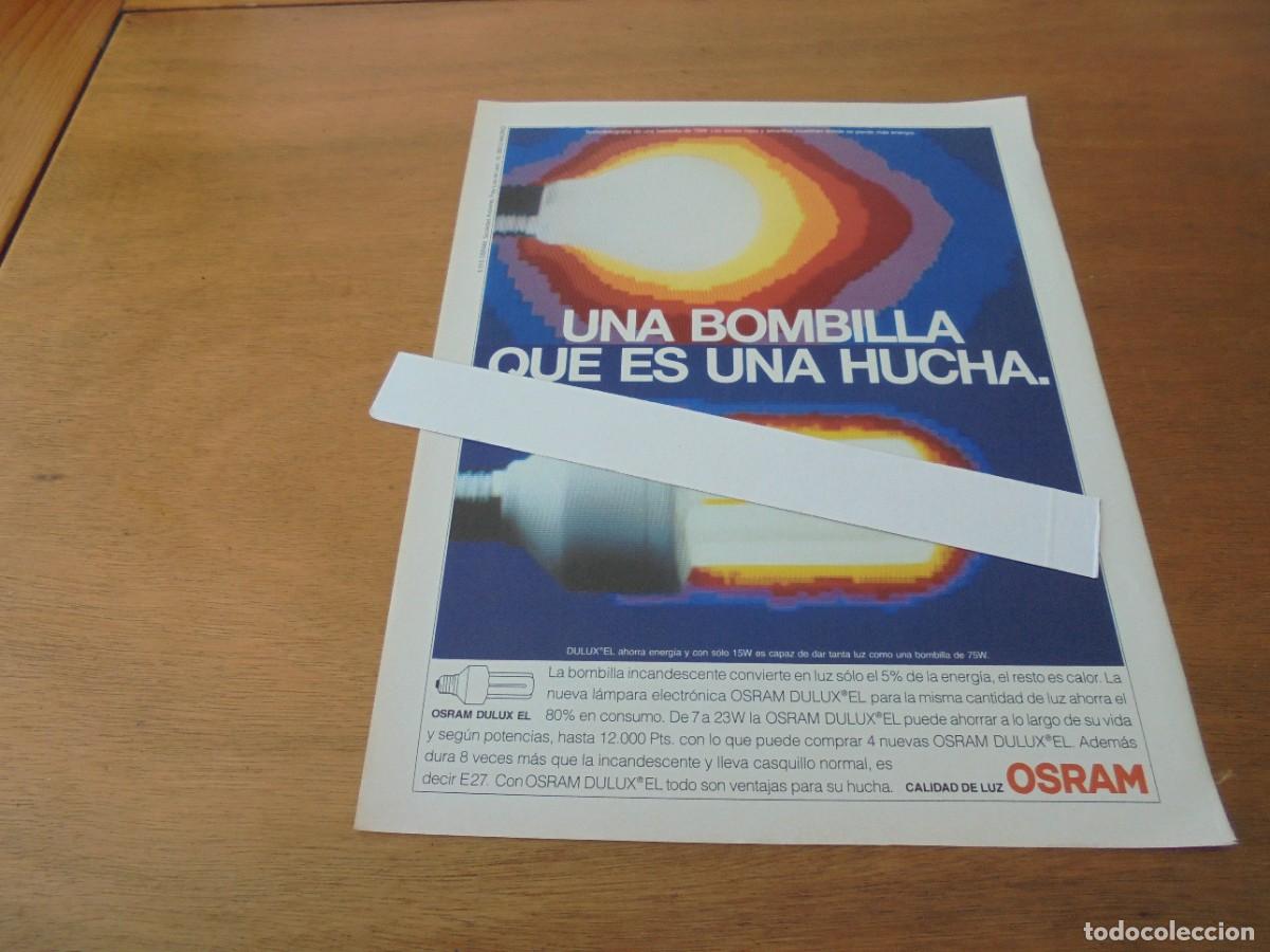 Cat&aacute;logos publicitarios: PUBLICIDAD 1993: OSRAM - Foto 1