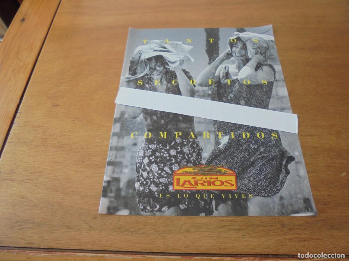Cat&aacute;logos publicitarios: PUBLICIDAD 1993: GIN LARIOS - Foto 1