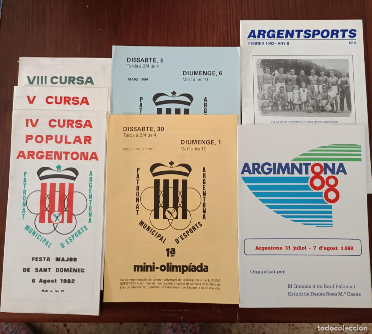 Cat&aacute;logos publicitarios: Cat&aacute;logos Argentona deportes - Foto 1