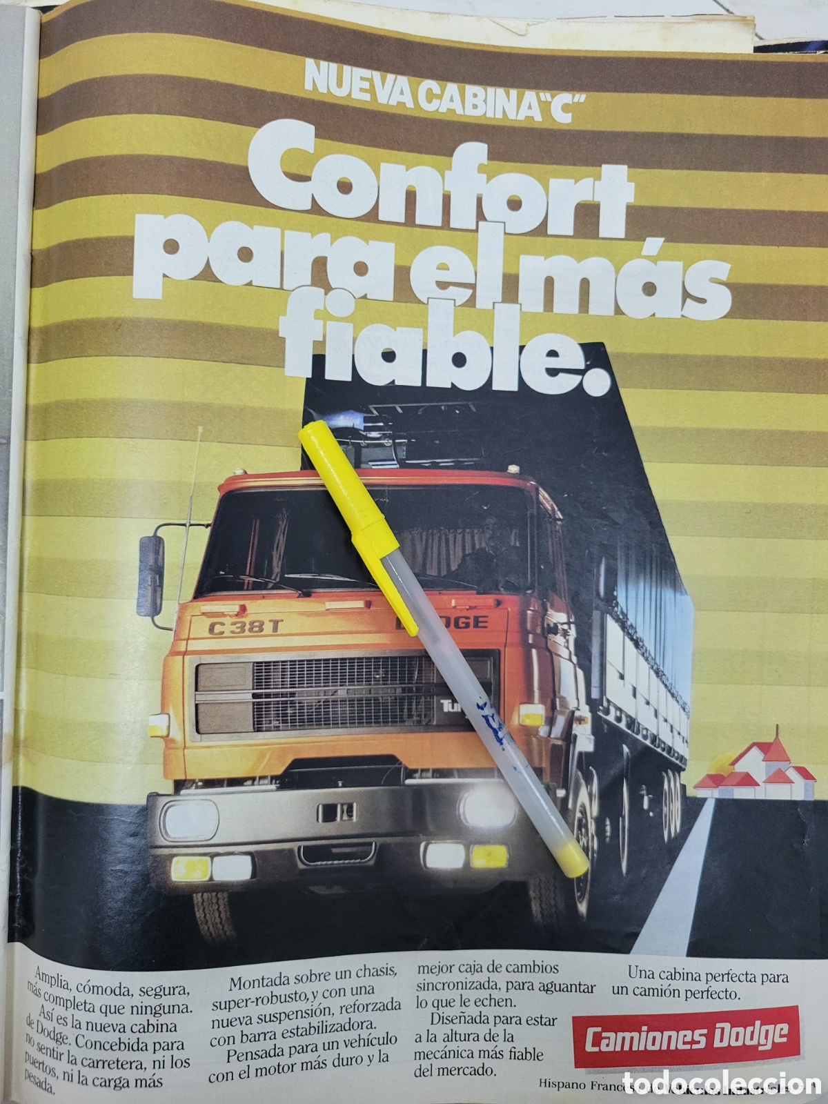 Cat&aacute;logos publicitarios: 2 Anuncios Cami&oacute;n Dodge - Foto 2