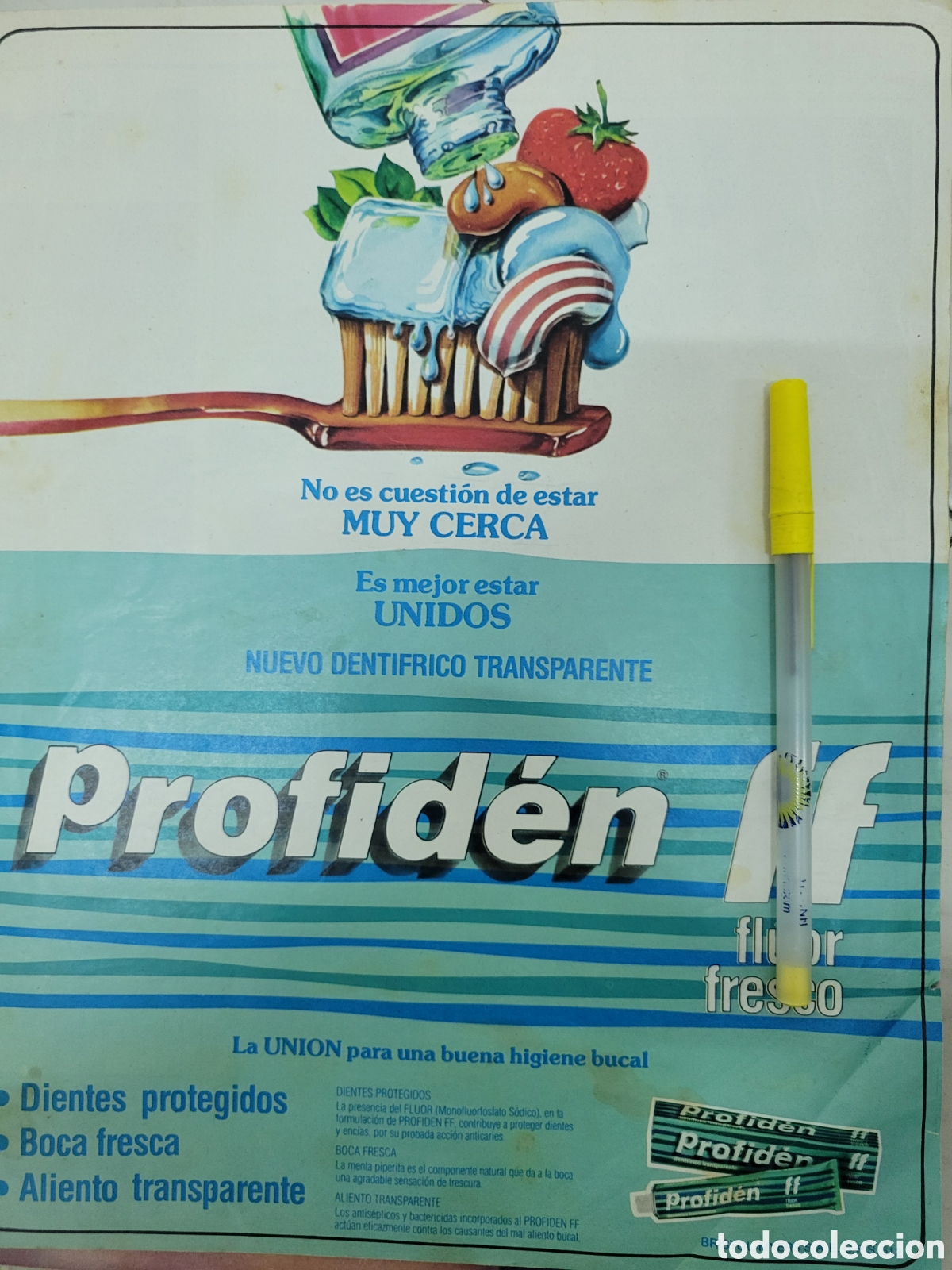 Cat&aacute;logos publicitarios: Anuncio Profiden a&ntilde;os 80 - Foto 1