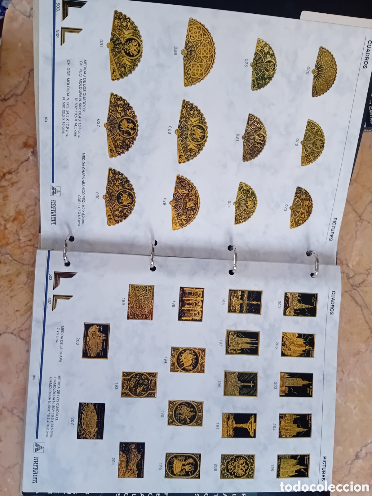 Cat&aacute;logos publicitarios: catalogo damasquinado Arframa - Foto 6