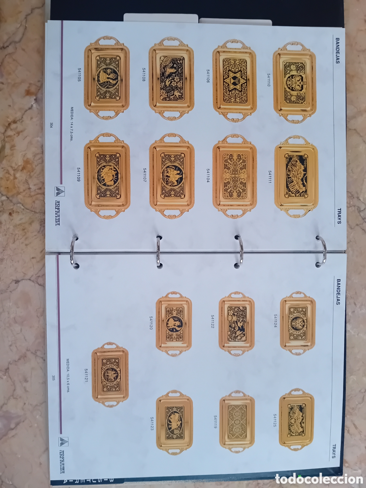 Cat&aacute;logos publicitarios: catalogo damasquinado Arframa - Foto 11