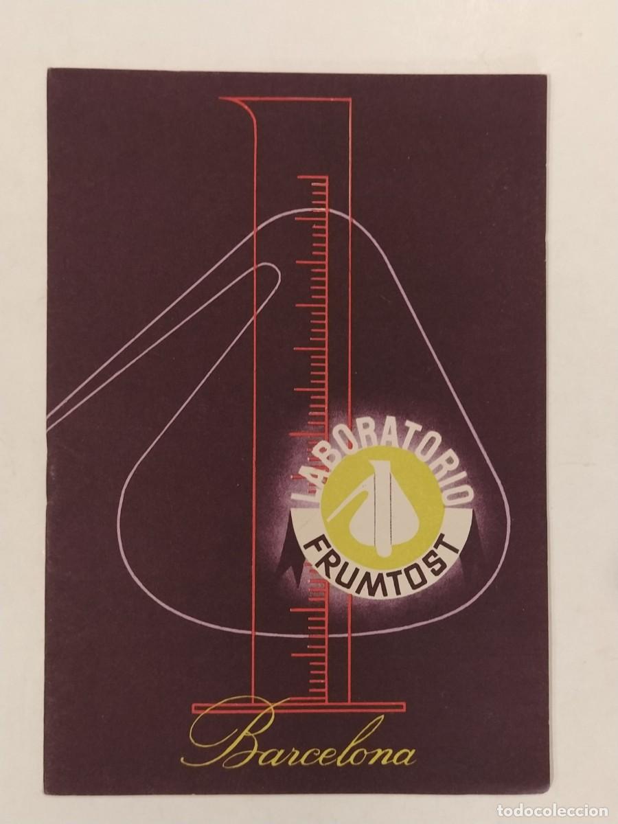 Cat&aacute;logos publicitarios: BARCELONA - LABORATORIO FRUMTOST - CATALOGO PUBLICIDAD DE MEDICAMENTOS -VER FOTOS-(K-14.596)