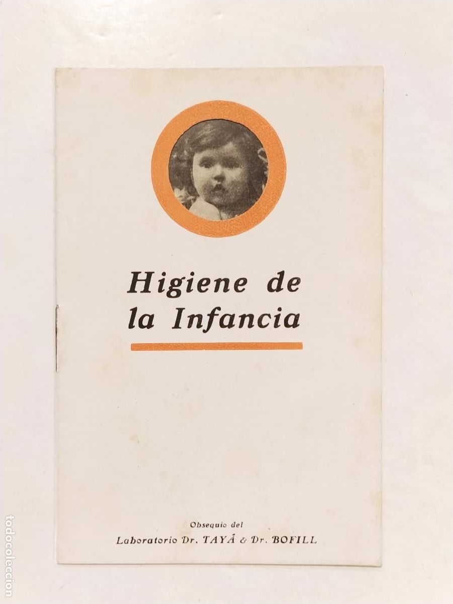 Werbekataloge: PUBLICIDAD LABORATORIO DE TAYA & DR BOFILL - HIGIENE DE LA INFANCIA -VER FOTOS -(K-14.640)