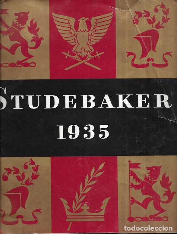 Cat&aacute;logos publicitarios: STUDEBAKER 1935 Catalogo de automobiles - Foto 1