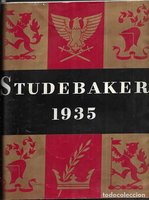 Cat&aacute;logos publicitarios: STUDEBAKER 1935 Catalogo de automobiles - Foto 2