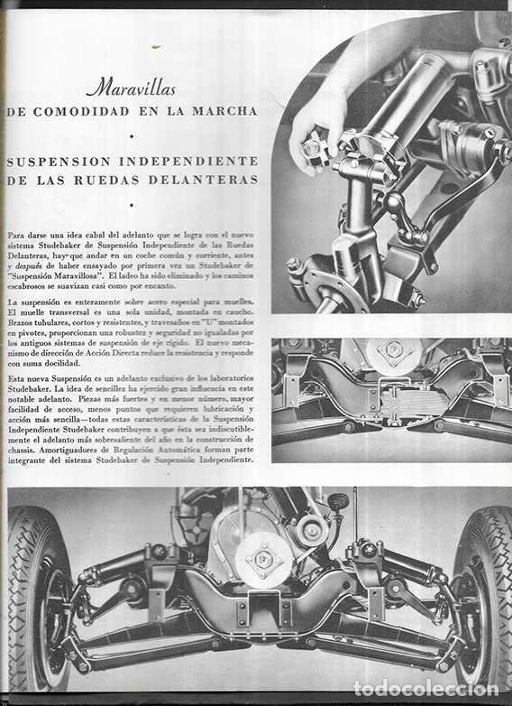 Cat&aacute;logos publicitarios: STUDEBAKER 1935 Catalogo de automobiles - Foto 3