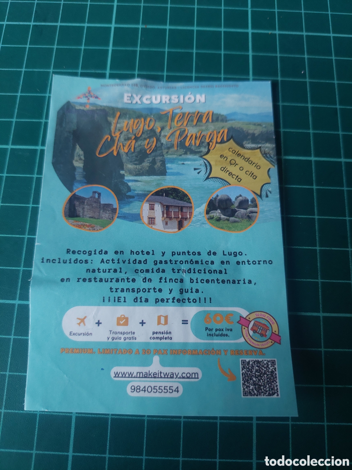 Cat&aacute;logos publicitarios: LUGO.,TERRA CHA Y PARGA EXCURSI&Oacute;N GALICIA - Foto 1