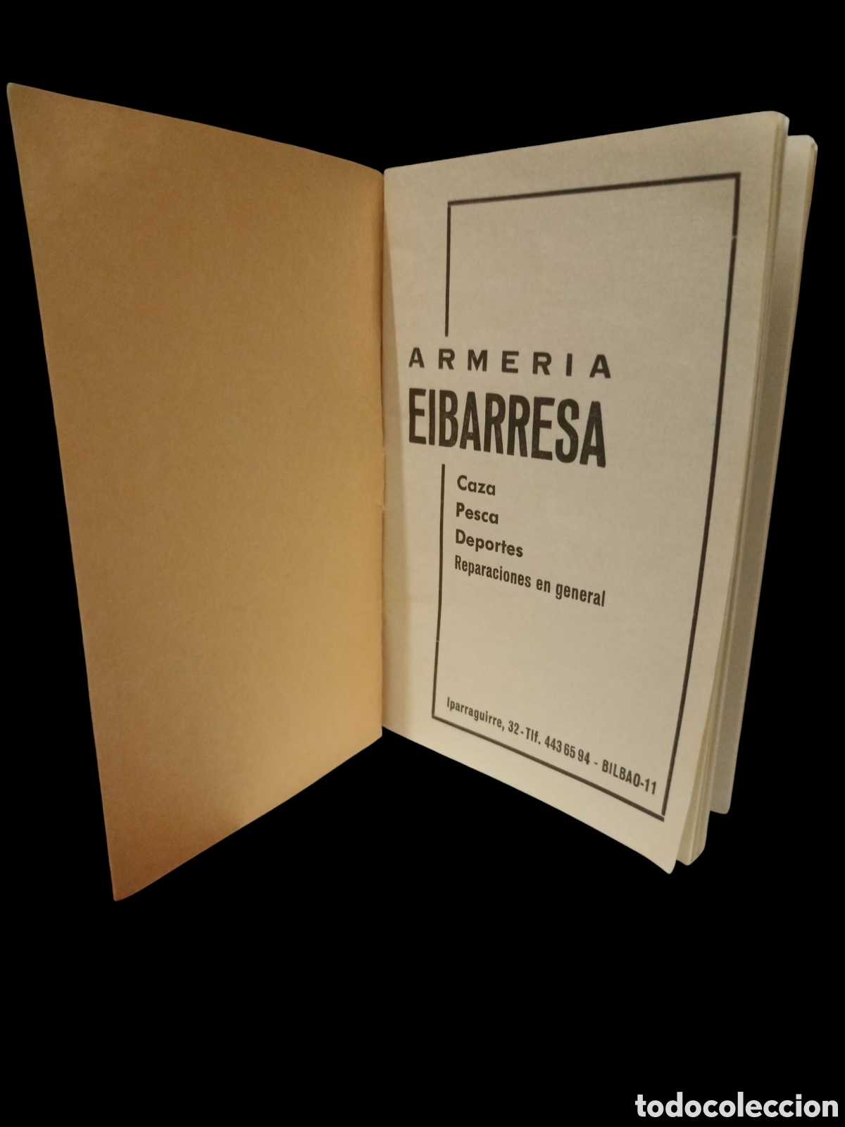 Cat&aacute;logos publicitarios: Tabla de mareas 1980 armer&iacute;a eibarresa - Foto 3