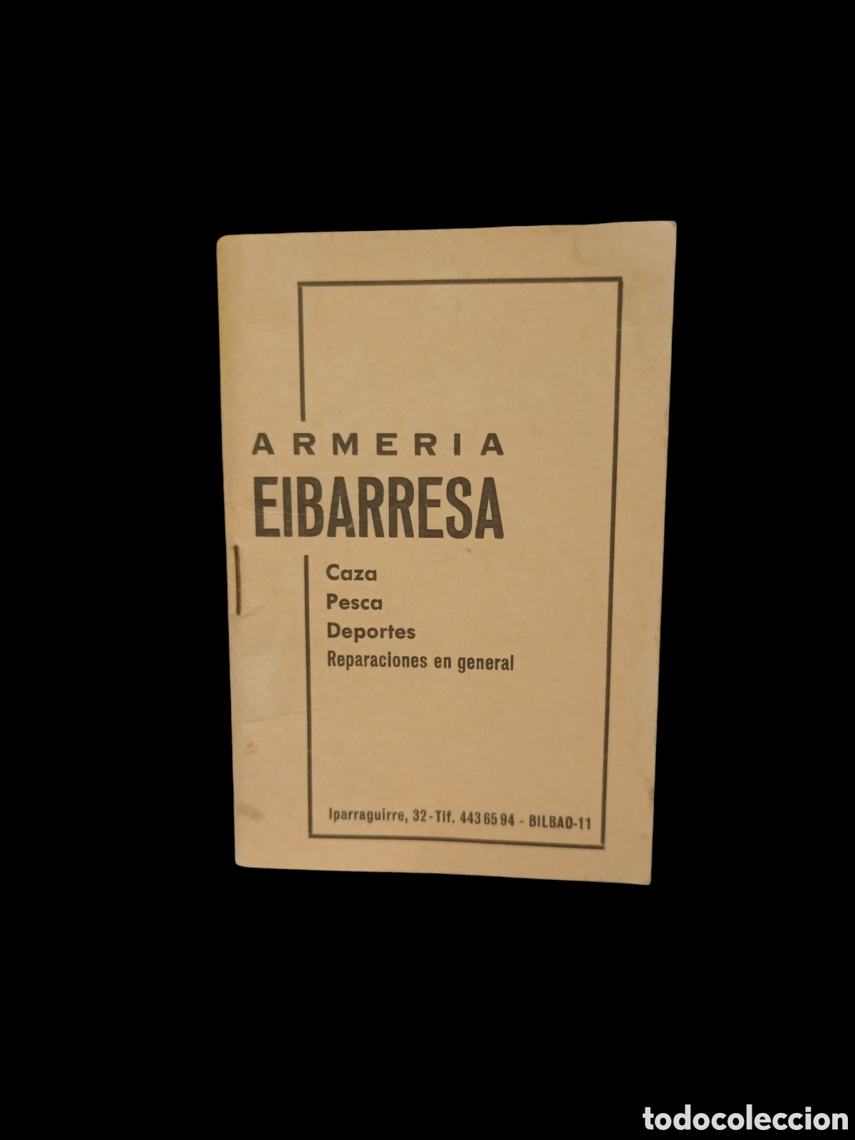 Cat&aacute;logos publicitarios: Tabla de mareas 1980 armer&iacute;a eibarresa - Foto 1