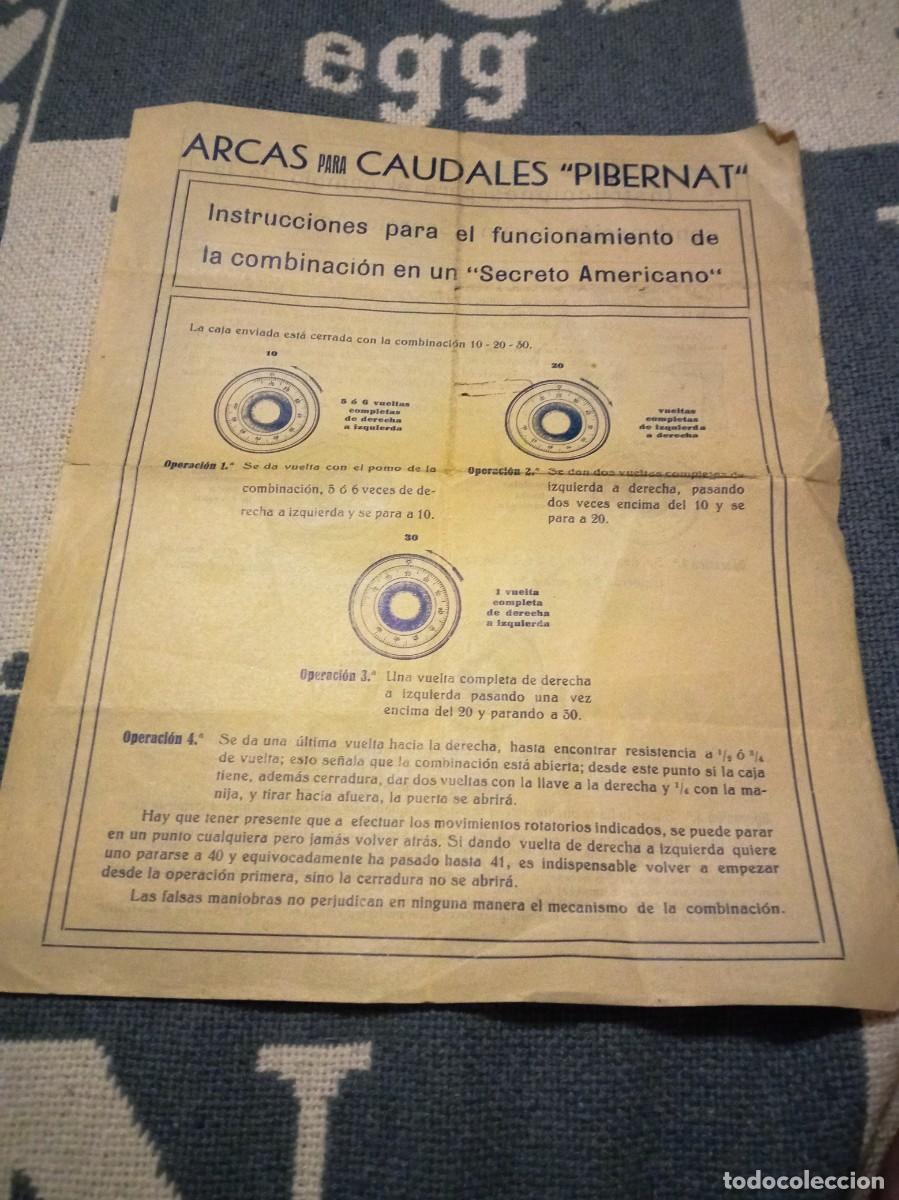 Cat&aacute;logos publicitarios: Arcas de Caudales PIBERNAT - Foto 1