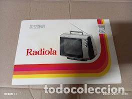 Cat&aacute;logos publicitarios: CATALOGO TELEVISION RADIOLA 1976 - Foto 1