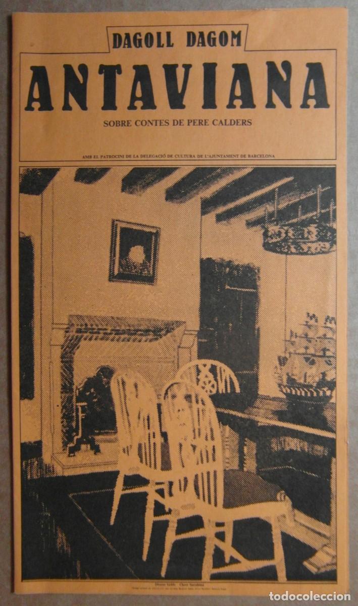 Advertising Catalogs: Barcelona 1978. *Dagoll Dagom - Antaviana* Disseny: Claret Serrahima. D&iacute;ptico 164x288 mm.
