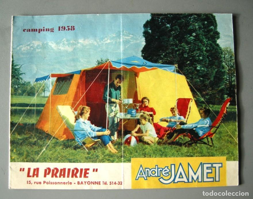 Cat&aacute;logos publicitarios: Cat&aacute;logo Original Franc&eacute;s/ Andr&eacute; Jamet/ 1958. - Foto 1