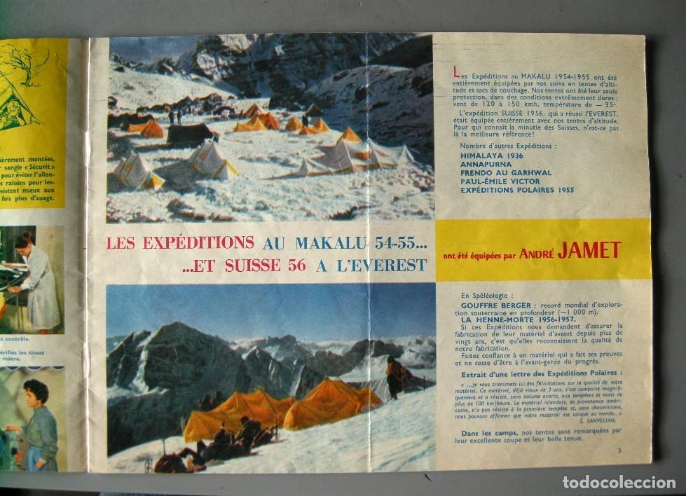 Cat&aacute;logos publicitarios: Cat&aacute;logo Original Franc&eacute;s/ Andr&eacute; Jamet/ 1958. - Foto 3