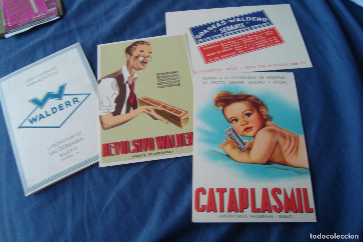Advertising Catalogs: ANTIGUO FOLLETO PUBLICIDAD LABORATORIOS VALDERRAMA BILBAO. ESPECIALIDES FARMACEUTICAS