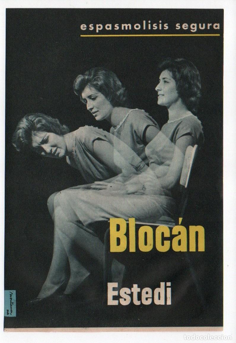 Cataloghi pubblicitari: PUBLICIDAD DOBLE DE FARMACIA, BLOCAN ESTEDI - SULMETIN-PAPAVERINA. GALUP