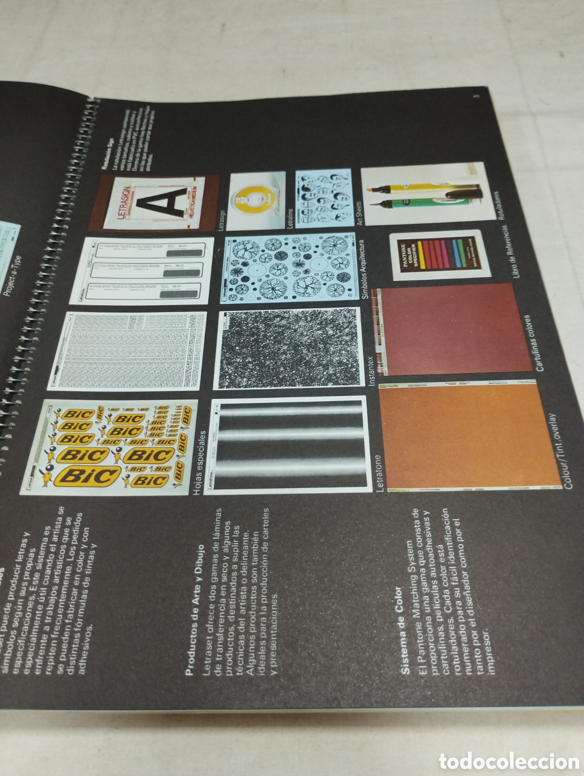 Cat&aacute;logos publicitarios: Cat&aacute;logo 1 de Letraset. 1976 - Foto 2