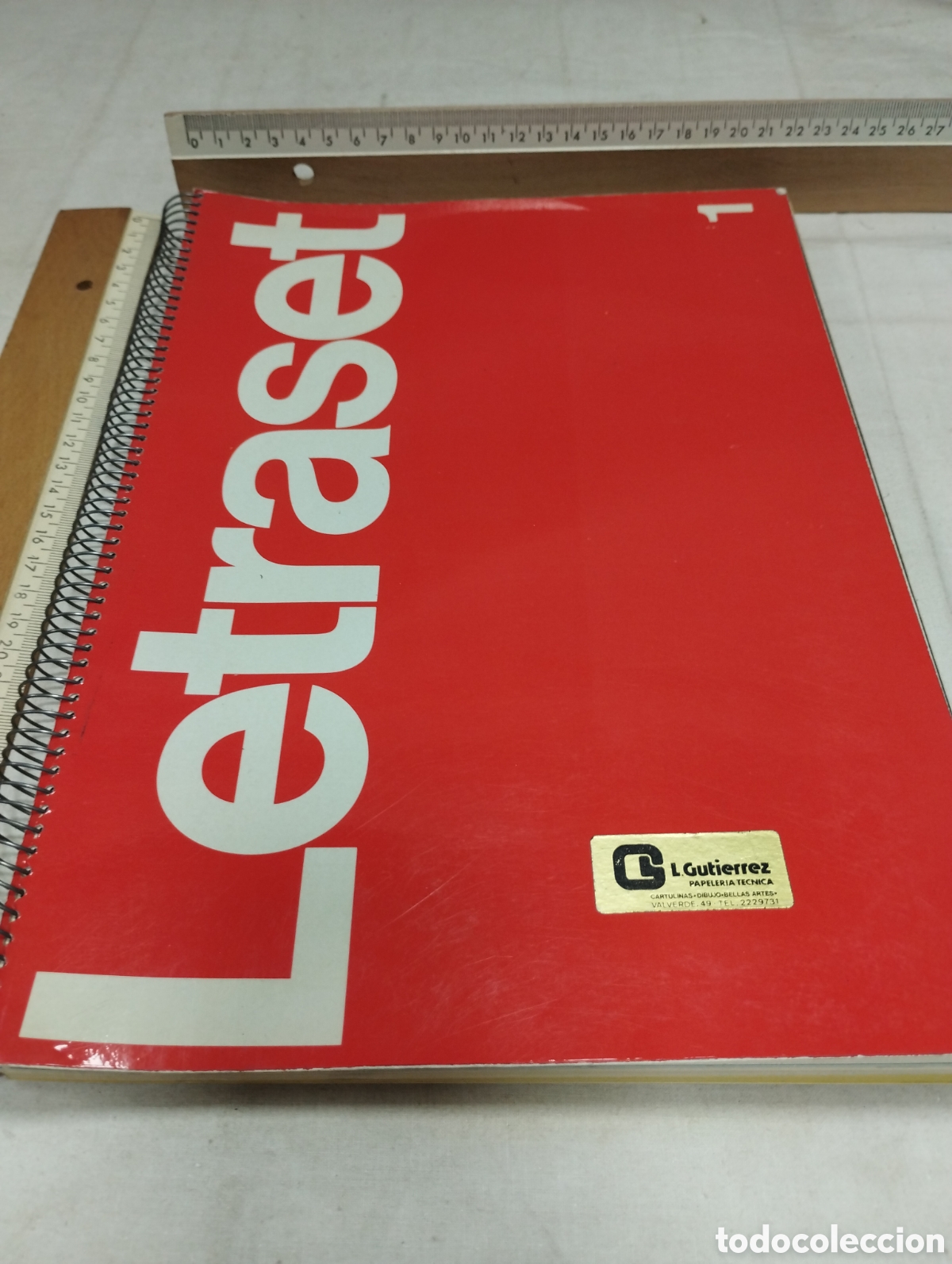 Cat&aacute;logos publicitarios: Cat&aacute;logo 1 de Letraset. 1976 - Foto 1