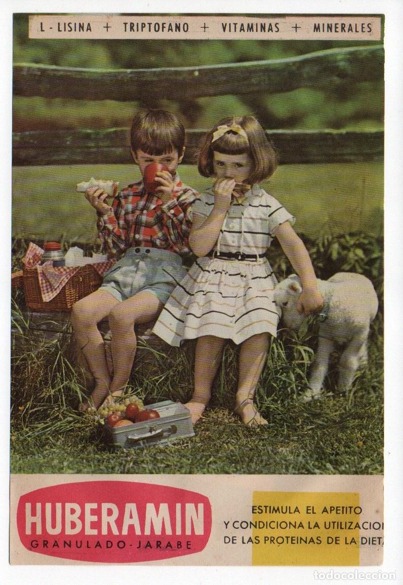 Cataloghi pubblicitari: PUBLICIDAD DE FARMACIA, HUBERAMIN - EDEMOX. LABORATORIO WASSERMANN