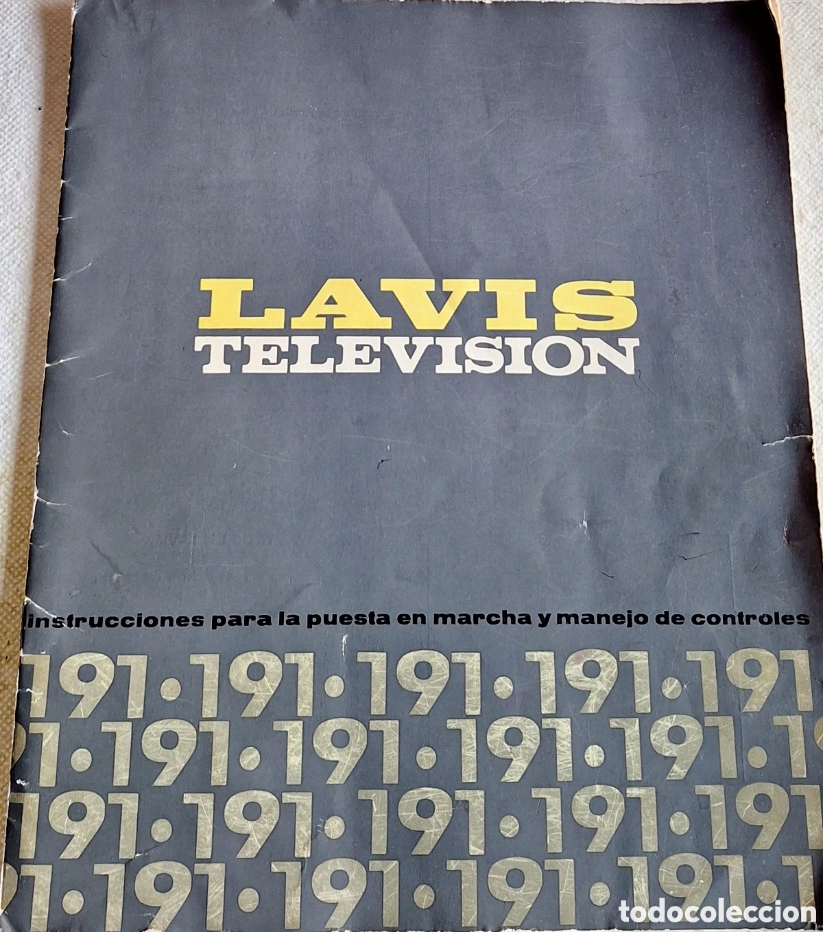 Cat&aacute;logos publicitarios: Instrucciones televisor Lavis 191 - Foto 1