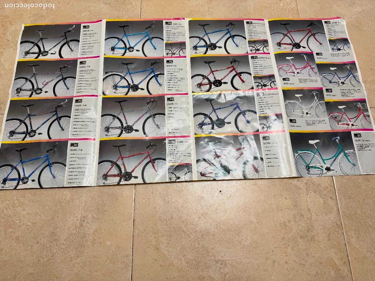 Cat&aacute;logos publicitarios: Cat&aacute;logo bicicletas bh 1995 - Foto 3
