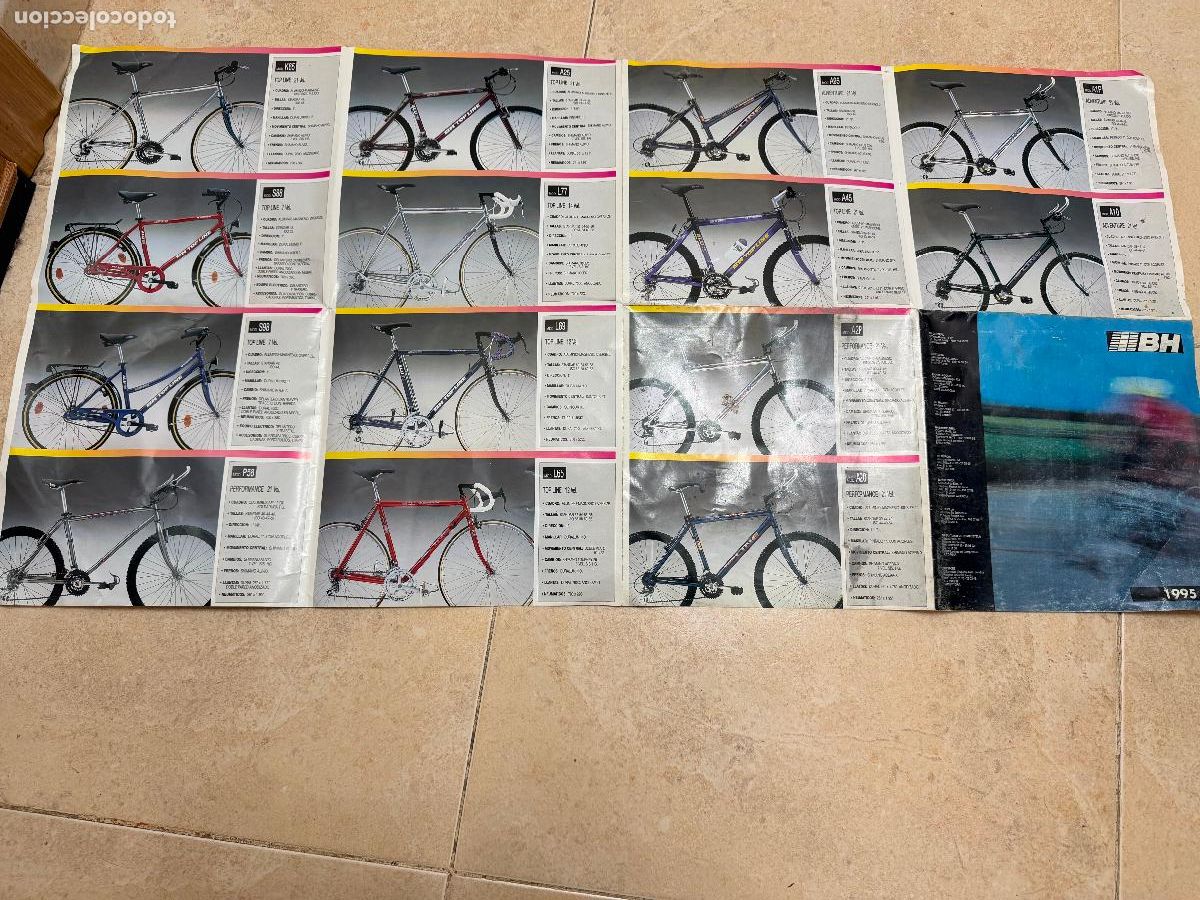 Cat&aacute;logos publicitarios: Cat&aacute;logo bicicletas bh 1995 - Foto 4