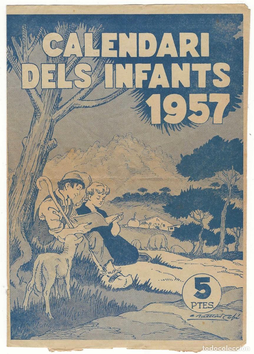 Cat&aacute;logos publicitarios: CALENDARI DELS INFANTS 1957 - Foto 1