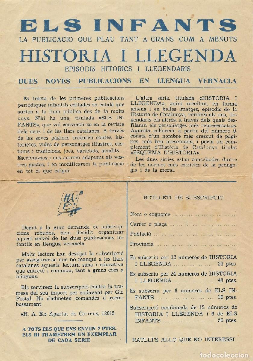 Cat&aacute;logos publicitarios: CALENDARI DELS INFANTS 1957 - Foto 3