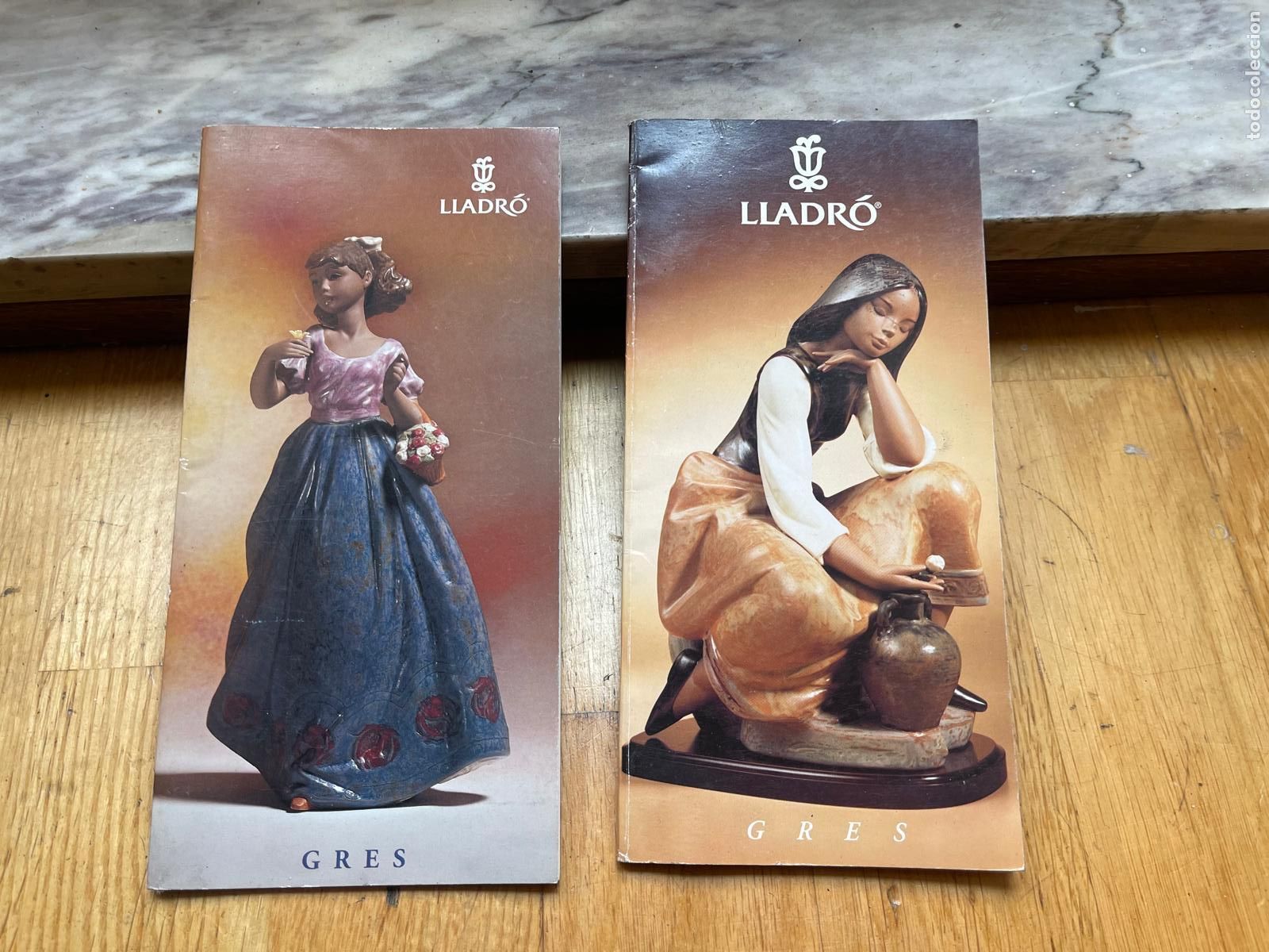 Cat&aacute;logos publicitarios: LOTE 2 CATALOGOS DE FIGURAS DE LLADRO - Foto 1