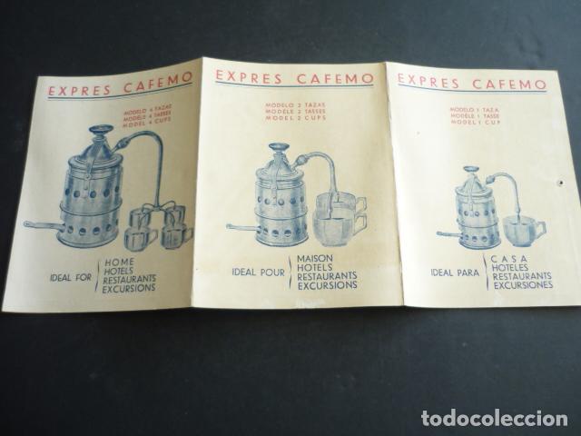 Cat&aacute;logos publicitarios: EXPRES CAFEMO CATALOGO PUBLICIDAD - Foto 1