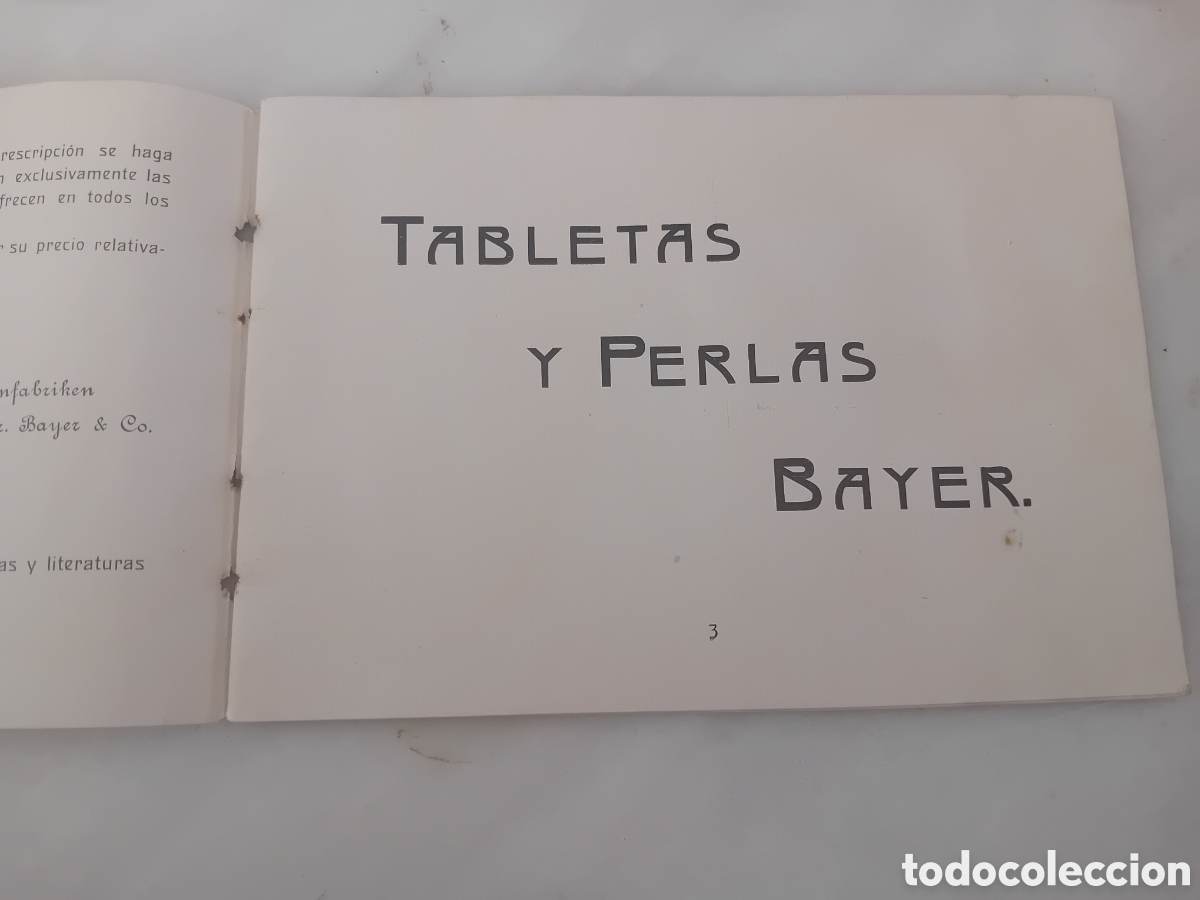 Cat&aacute;logos publicitarios: CATALOGO MEDICAMENTOS BAYER RRR